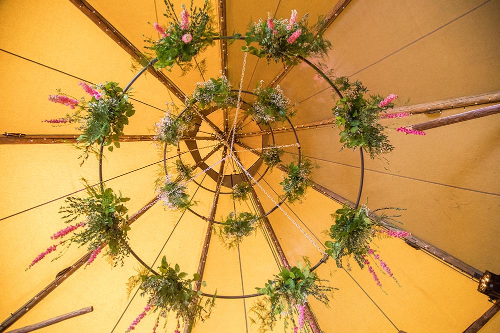 Floral Hoops